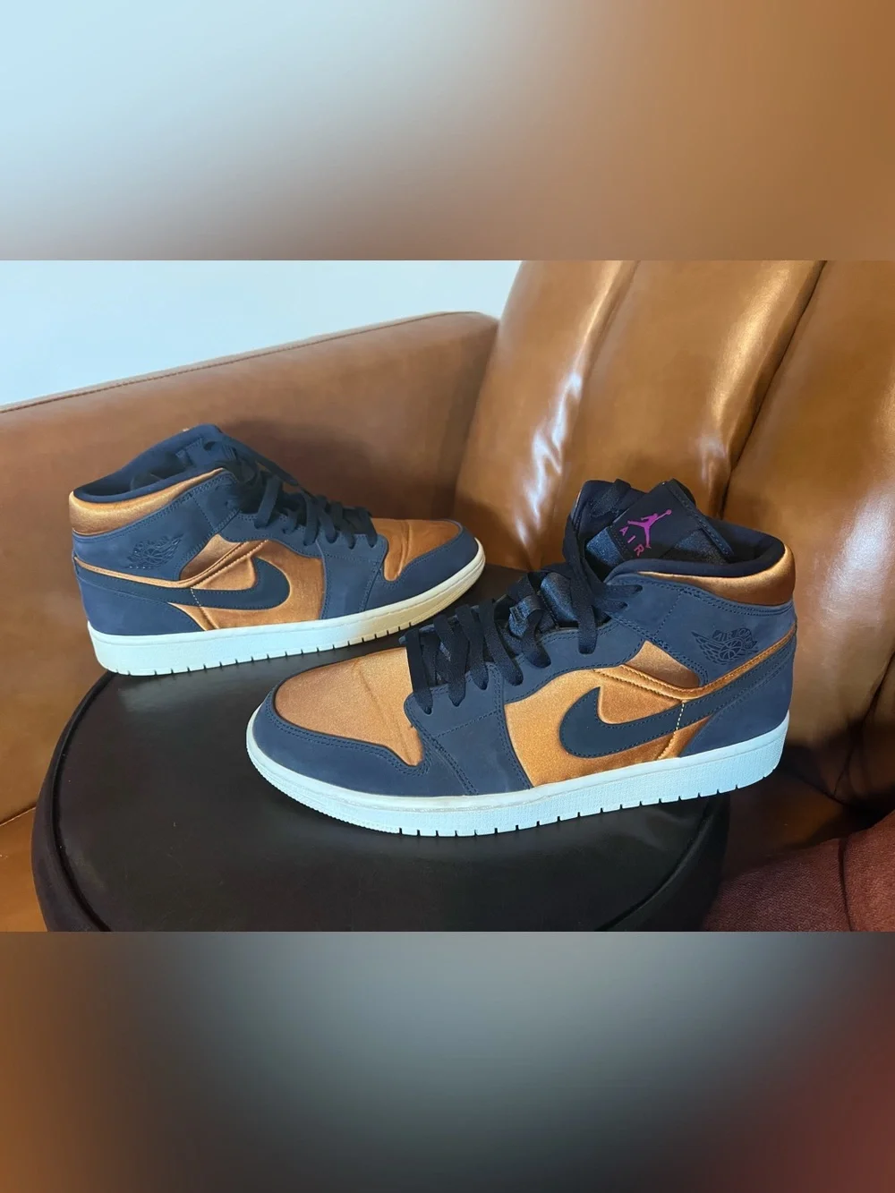 Nike Air Jordan 1 Mid SE 'Obsidian Desert Ochre' men’s size 12